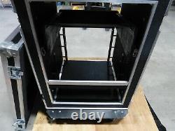 Custom Shock Mount Rack Road Case Mixer Setup Shelf front/Rear Doors 36Hx28Wx30D