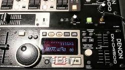 DENON DN-D4500 DUAL MP3 / DN-X500 MIXER/ Rack Rider RR-15 & SKB DJ CASE