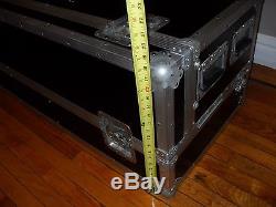 DJ Coffin Case Travel Box for Turntables, Mixer or any Rack Mounted Equipment