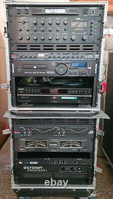 DJ audio system and Pro Gear (listed) with Gator Road Cases (mint) Tested