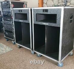 DJ audio system and Pro Gear (listed) with Gator Road Cases (mint) Tested