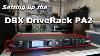 Dbx Driverack Pa2 Setup Powered Speaker Setup Mobile Dj Audio Processing Tool