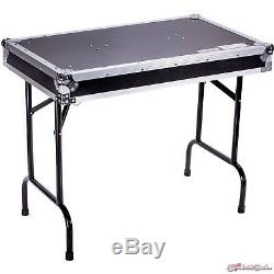 DeeJay LED Universal Fold-Out DJ Table with Locking Pins (36 Wide)