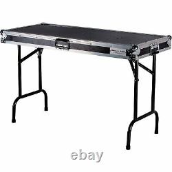 DeeJay LED Universal Fold-Out DJ Table with Locking Pins (48 Wide)