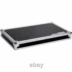 Deejay LED TBHTABLE DJ Table with Locking Pins 36W x 21D x 30H in Black
