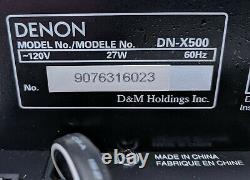 Denon DN-X500 8-Channel Analog Pro DJ Mixer Case/Rack Mount 19 Bracket Tested