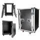 Durable 19 Inch Space Rack Case Single LayerDouble Door 16U DJ Equipment Cabinet