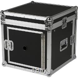Eurolite 10x8 Mixer/Amp Combo Rack Case 10X8 U