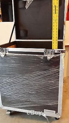 Flight Road Case DJ Instrument Utility Trunk Case Rolling Caster Kit Stackable