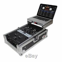 Flight-Road Case for Pioneer DJM-S9 Mixer with Sliding Laptop Shelf