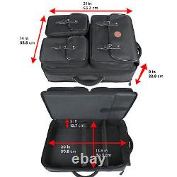 GOgroove Audio Mixer Backpack- Podcast Mixer Case Compatible with RODECaster Pro