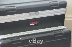 Gator ABS Flight Case for Mixer Console Rack Outboard 10U Top 4U Front 8U Back