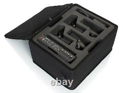 Gator Cases GLRODECASTER4 Lightweight Case for Rodecaster & 4 Mic 716408553016