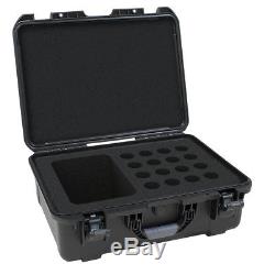 Gator Cases GM-16-MIC-WP Waterproof Mic Case Fits 16 Mics And Accessories New