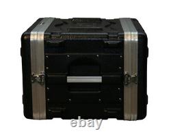 Gator Cases GR-6S 6U Shallow Molded PE Rack Case Open Box