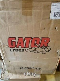 Gator Cases GR-STUDIO-12U Studio Pro Audio Steel Rack Cabinet 15.5 Deep New