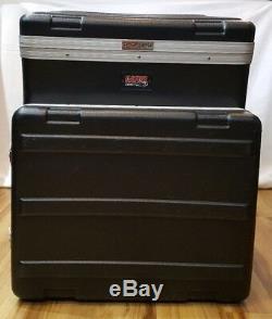 Gator Cases GRC-10X8 10U Top, 8U Side Slanted Top Audio Console Rack Used
