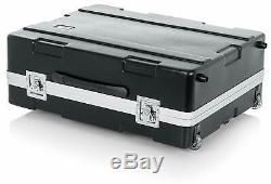 Gator Cases Lightweight ATA Mixer Case with Wheels & Tow Handle, 20 x 25 New