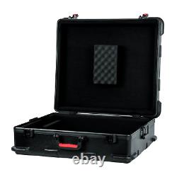 Gator Cases Molded Flight Case for Mixers TSA Locking Latch 22 x 25 x 8