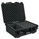 Gator GM16MICWP Black waterproof injection molded case with foam