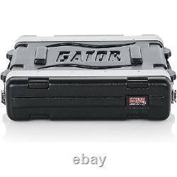 Gator GR2S Molded PE Rack Case Front, Rear Rails 2U 14.25 Deep