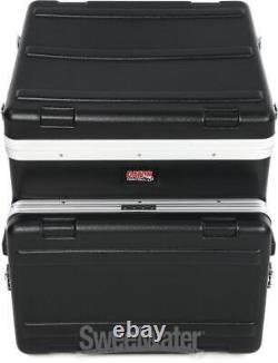 Gator GRC-10X6 10U Top / 6U Front Console Audio Rack