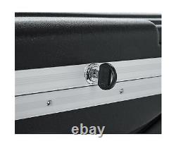 Gator Lightweight Molded 2U Rack Case with Heavy Duty Latches Standard 19.25