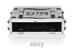 Gator Lightweight Molded 2U Rack Case with Heavy Duty Latches Standard 19.25