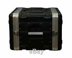 Gator Rackworks GR-6S 6U Shallow Molded PE Rack Case Open Box
