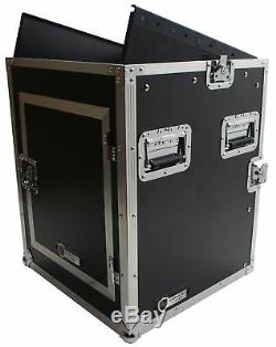 Harmony Case HCM12U DJ Pro Audio 10U Slant Top 14U Vertical Mixer Rack Case New
