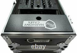 Harmony Cases HC10MIX Flight DJ Road Travel 10 Mixer Custom Case fits Numark M4