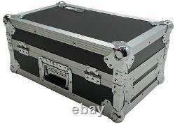 Harmony Cases HC10MIX Flight DJ Road Travel 10 Mixer Custom Case fits Rane 62