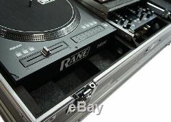 Harmony HC2T1272WLT DJ Battle Coffin for (2) Rane 12 Turntables & Rane 72 Mixer