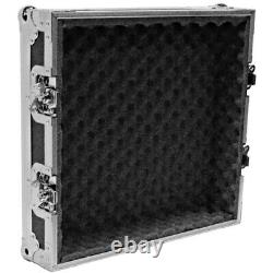 Heavy Duty 10 Space ATA Rack Case with 4 Inch Casters 10U Server Network Case