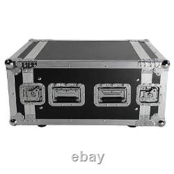 Hot 6U Professional 19 Space Rack Case DJ Equipment Cabinet Black