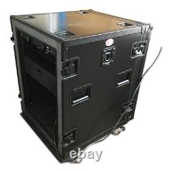 JAN-AL Universal ATA 19 Rack mount Travel Road case with drawer & Furman PL-8C li