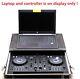 LASE Euro Style Case For Pioneer DDJ-200 Controller with Glide for Laptop