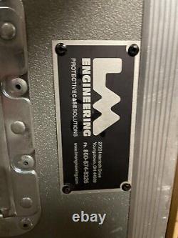 LM Engineering Heavy Duty Rack Case 3U Penn Elcom with Foam Padding