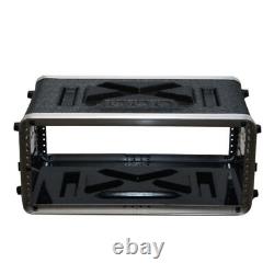 Lightweight 4 Space Compact ABS Rack Case 4U PA DJ Shallow Rack Case