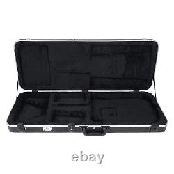 Lightweight ABS Road Case for Electric Guitar with TSA Approved Locking Latch