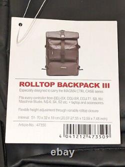MAGMA MGA47350 Rolltop Backpack fits NS6, KontrolS4, DDJ, MPK-25