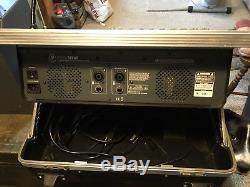 Mackie PPM 1012 1600W Powered 12 Channel Mixer W BNC Lamp/slanting Rack Case