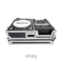 Magma Scratch Suitcase for Turntable 10 Battle Mixer, Black/Silver #MGA40985