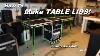 Making Road Case Lids Into Tables Ultimate Dj Rack Build Part 2 How To Tutorial