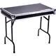 Marathon Universal Fold Out DJ Table, Black (37x22x30 Opened Size) #TBHTABLE