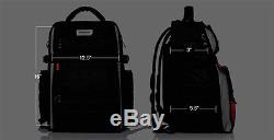 Mono Case FlyBy EFX Series DJ/Mixer/Audio/Laptop Backpack Bag Case Jet Black