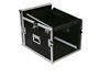 New 8 Space ATA Mixer Amp Rack OSP Case with Top Mount & wheels 8U 12U on top