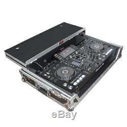 New DJ flight road ready hard case for pioneer XDJ-RX with laptop shelf and wheels