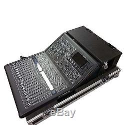 New MIDAS M32R Pro Heavy Duty Road Case PA Mixer Console with wheels & doghouse