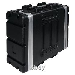 OPEN BOX Sound Town Lightweight 4U PA Rack Case with ABS, 19 Depth (STRC-A4U-R)